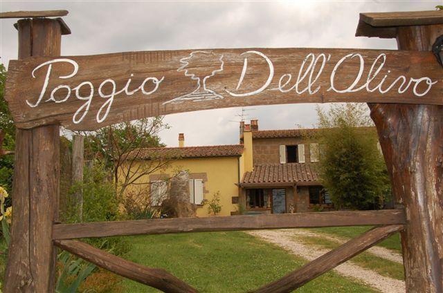 Poggio Dell'Olivo Villa Pitigliano Buitenkant foto